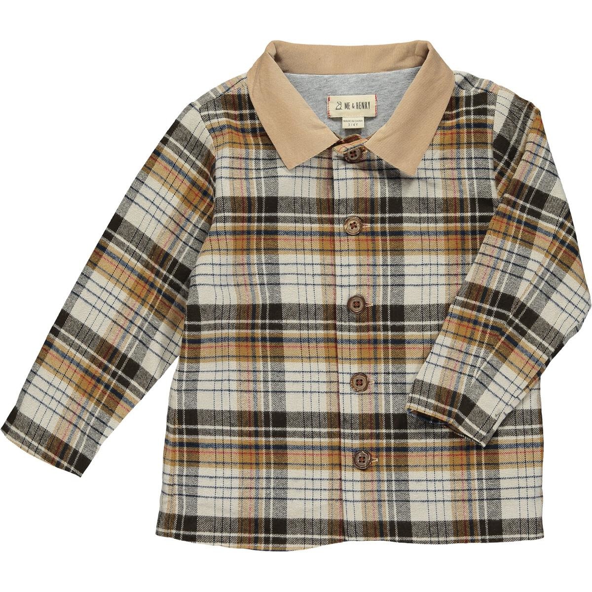 Me & Henry Shacket Lumberjack Shirt