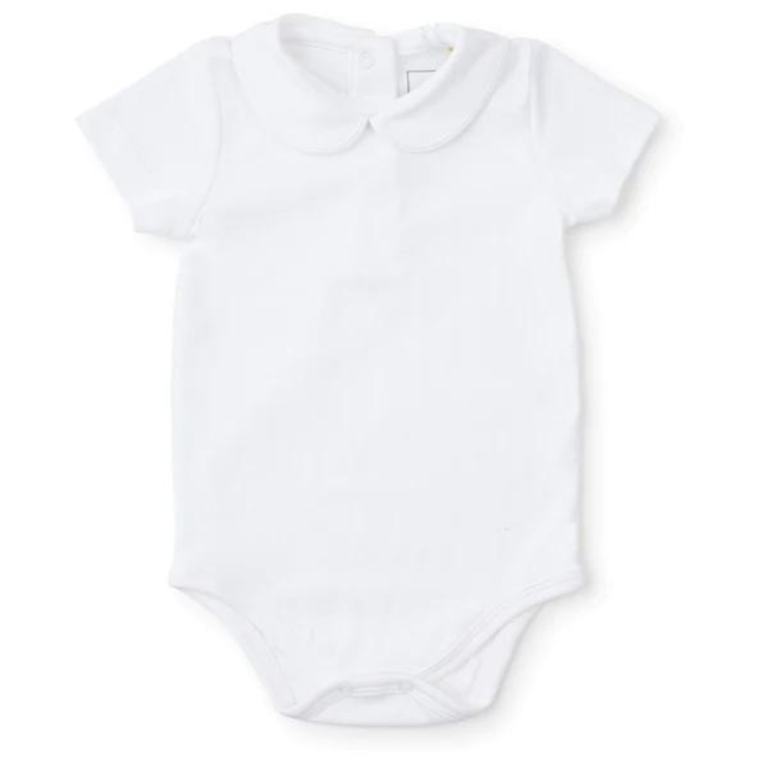 Lila+Hayes Baby/Toddler Basic Peter Pan Collar Onesie