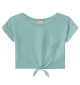 Milon Clothing Girl S/S,  Front-Tie Tee