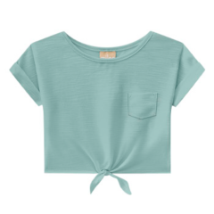 Milon Clothing Girl S/S,  Front-Tie Tee