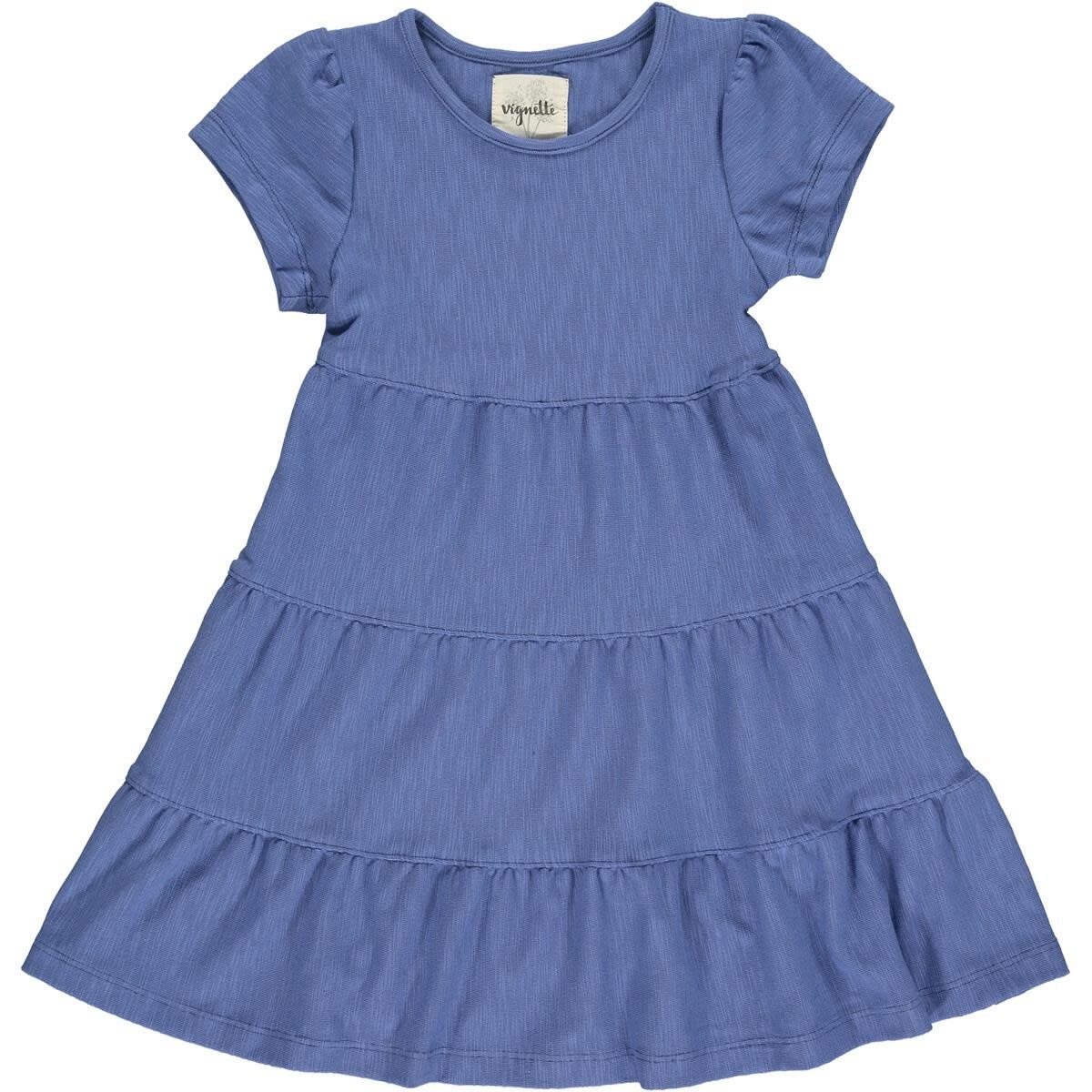 Vignette Iona  S/S Ruffled Tiered Dress
