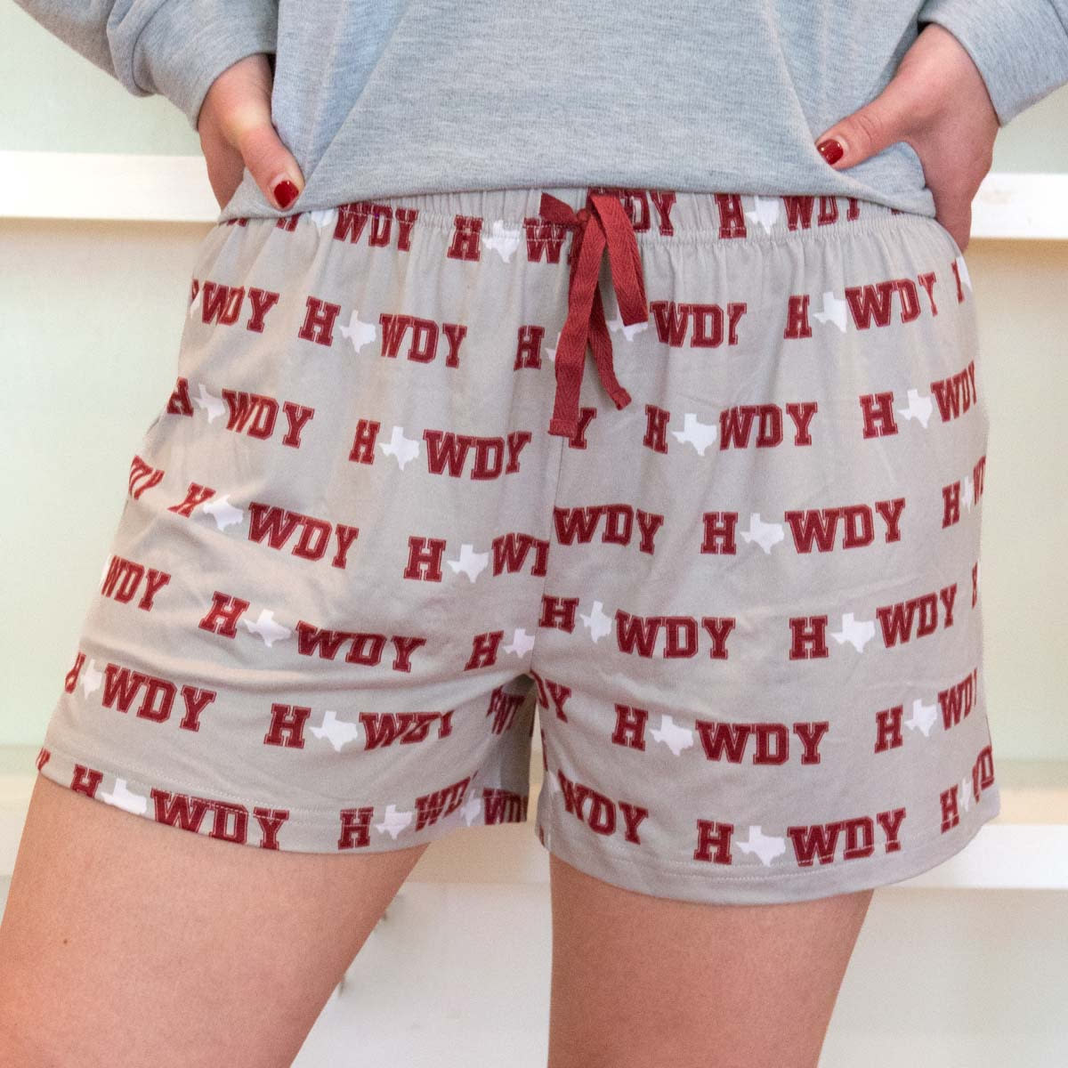 Aggie Up With These Junior Howdy Texas Sleep Shorts - www
