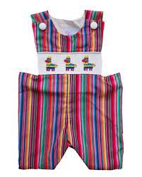 Ann Reeves Kids Toddler Fiesta Smocked Romper