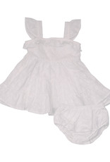Angel Dear Baby & Toddler Tiered Ruffle Sundress w/Diaper Cover