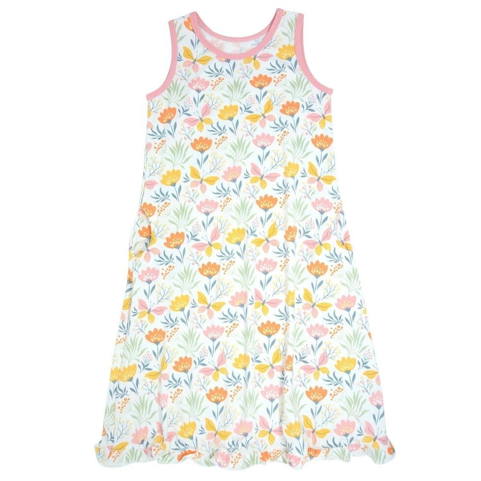 Sweet Bamboo Girl Sleeveless Nightgown