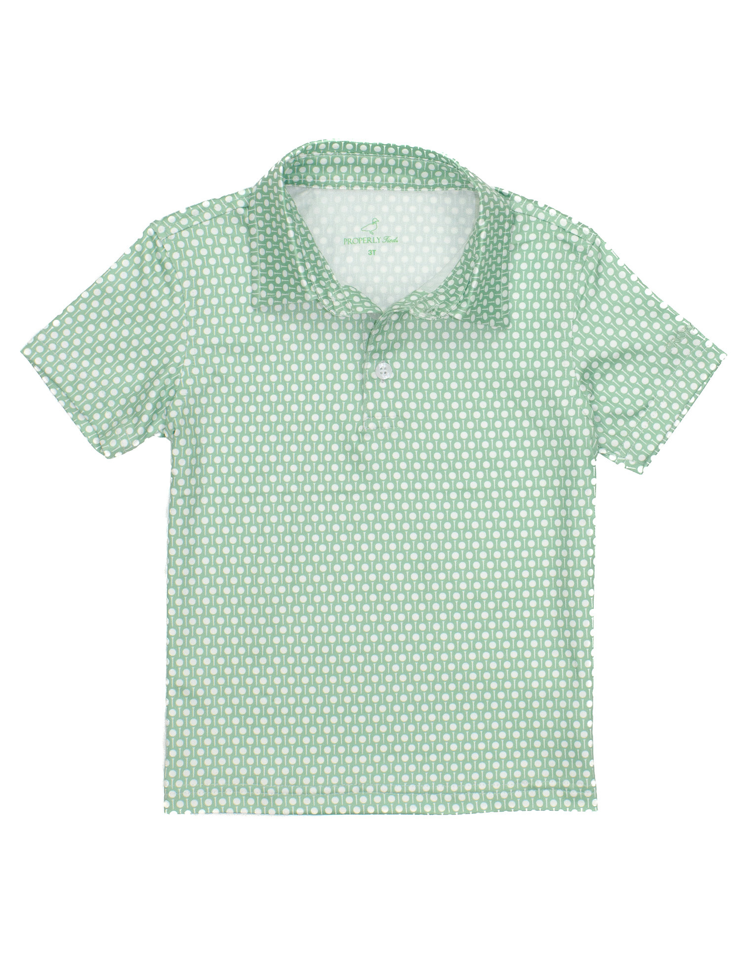 Properly Tied Boy Dry-Fit Polo