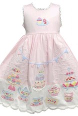 Cotton Kids Girl Birthday Cake Dress