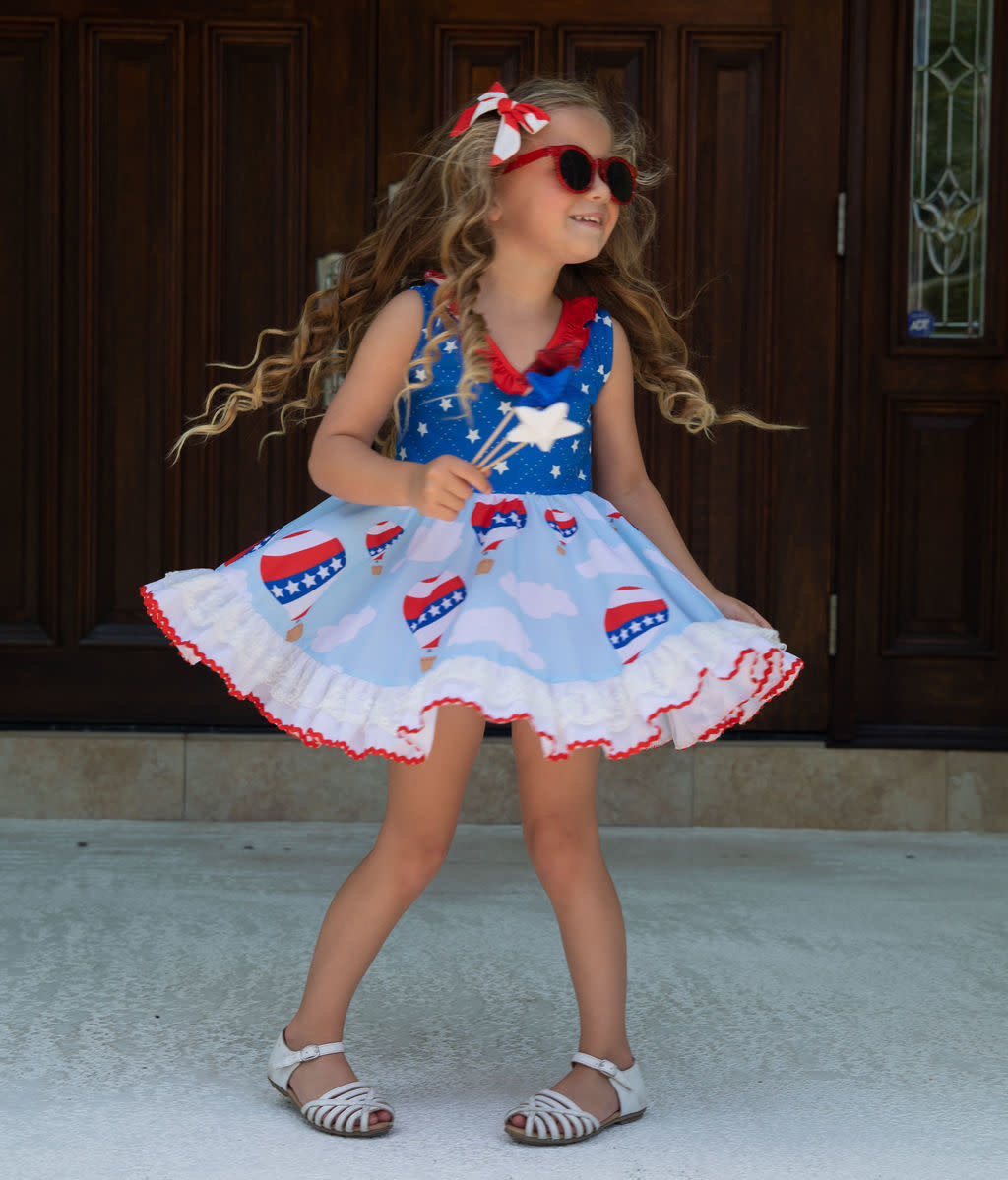 Be Girl Home Of The Brave Twirl Dress