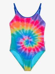 LimeApple Junior Bright Tye-Dyed 1 pc Swimsuit