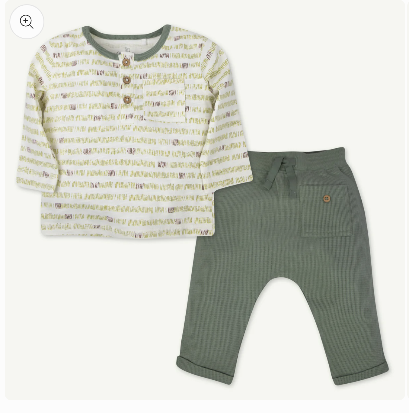 Oliver & Rain Baby & Toddler Geo 2 pc Outfit