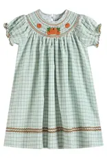 Lil Cactus Fall  Smocked Bishop Dress