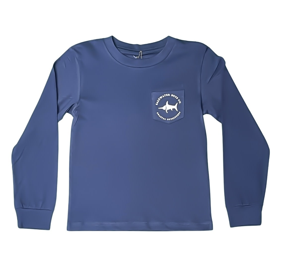 Saltwater Boys Boy L/S Christmas  / Holiday T-shirt