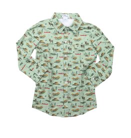 Blue Quail Clothing Co Long Sleeve Fishing Shirt