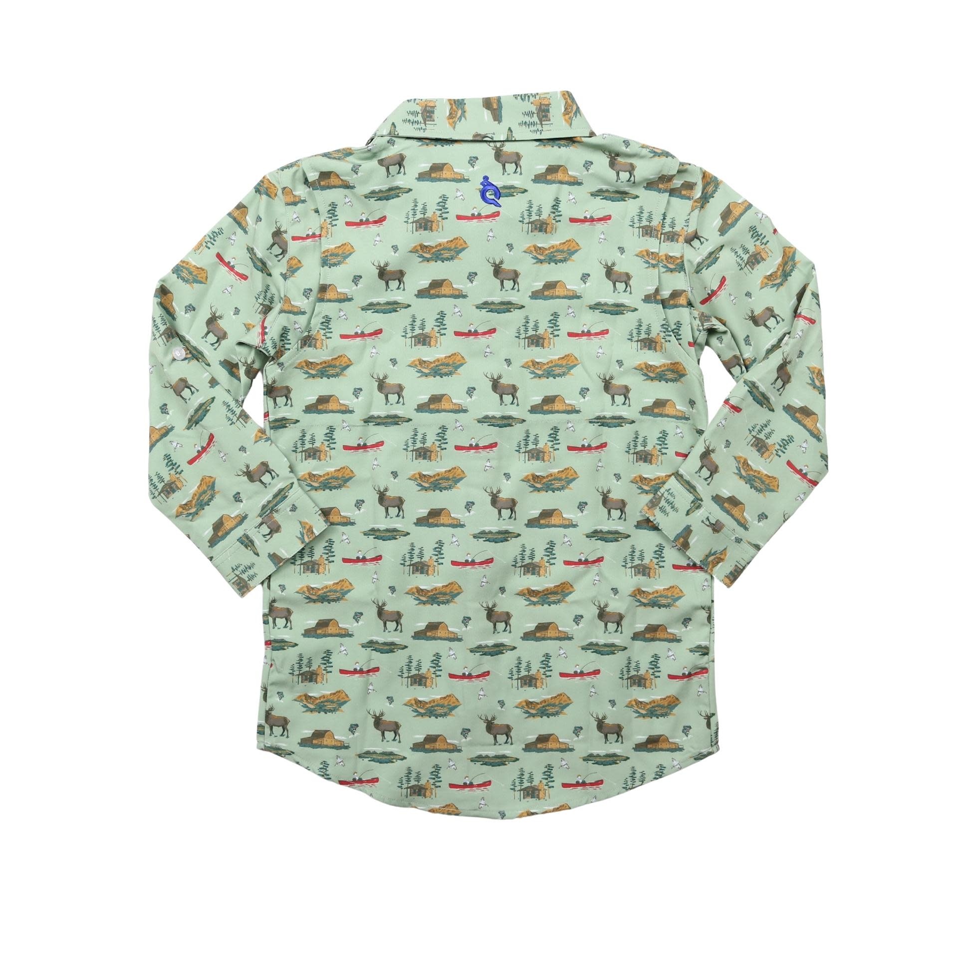 Blue Quail Clothing Co Long Sleeve Fishing Shirt
