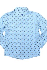 Blue Quail Clothing Co Boy's L/S Shoulder Patch Shirt