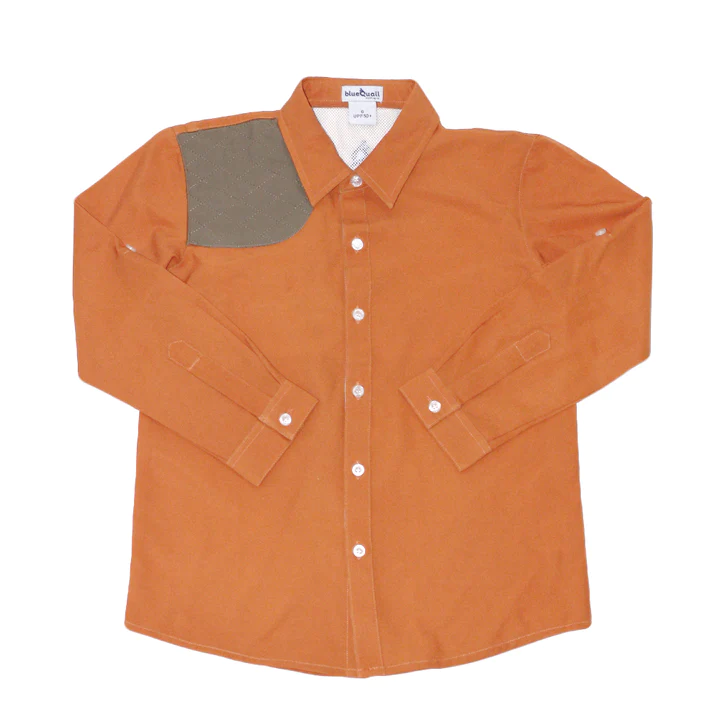 Blue Quail Clothing Co Boy's L/S Shoulder Patch Shirt