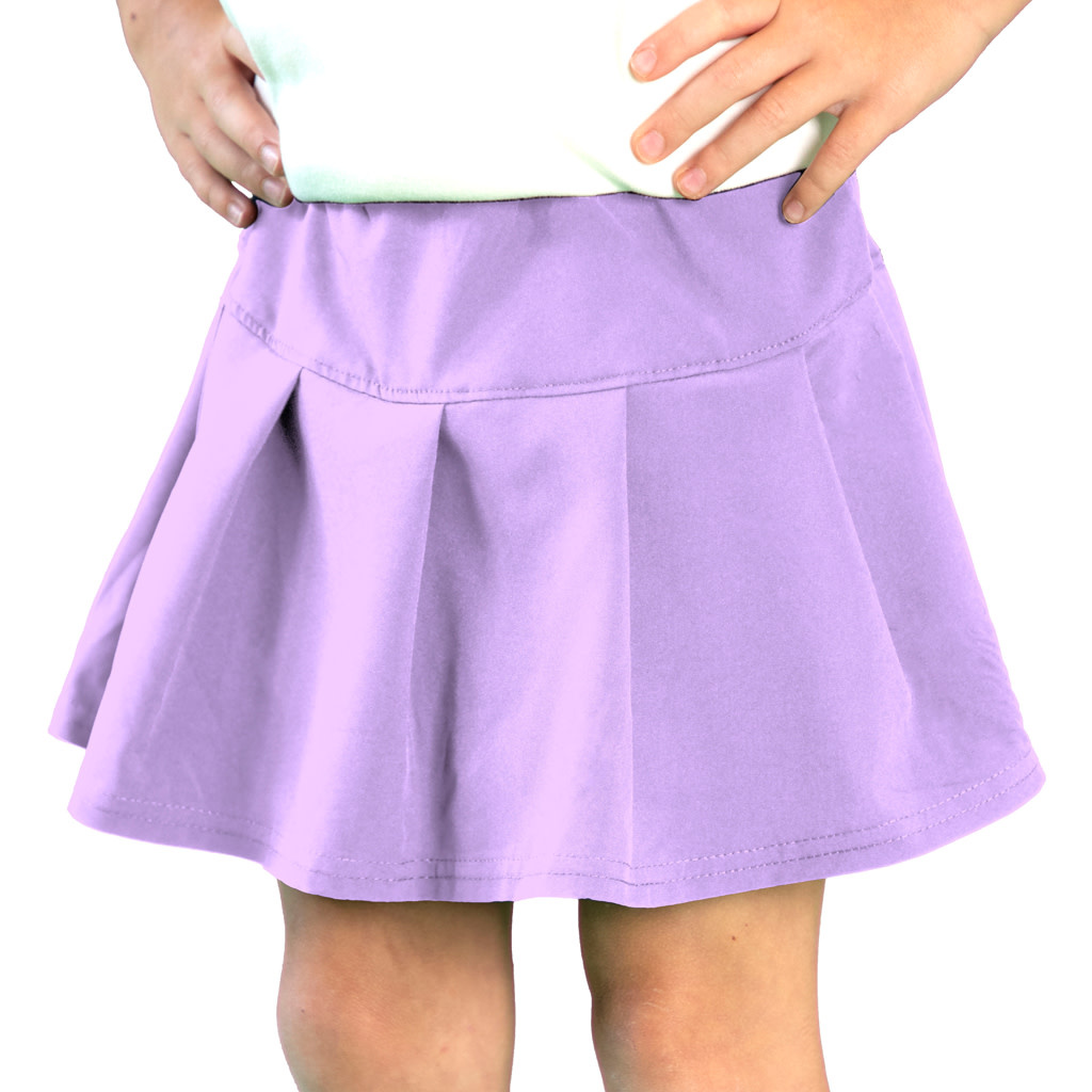 Azarhia Girl Tennis Solid Skort