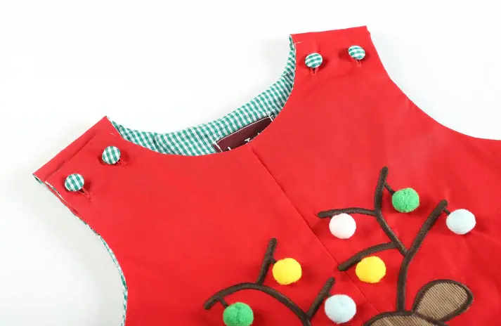 Lil Cactus Baby & Toddler Christmas Reindeer Overalls