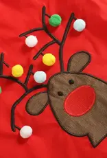 Lil Cactus Girl Christmas Reindeer Jumper Dress