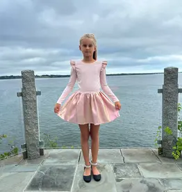 Little Olin Junior Metallic Gathered Skirt