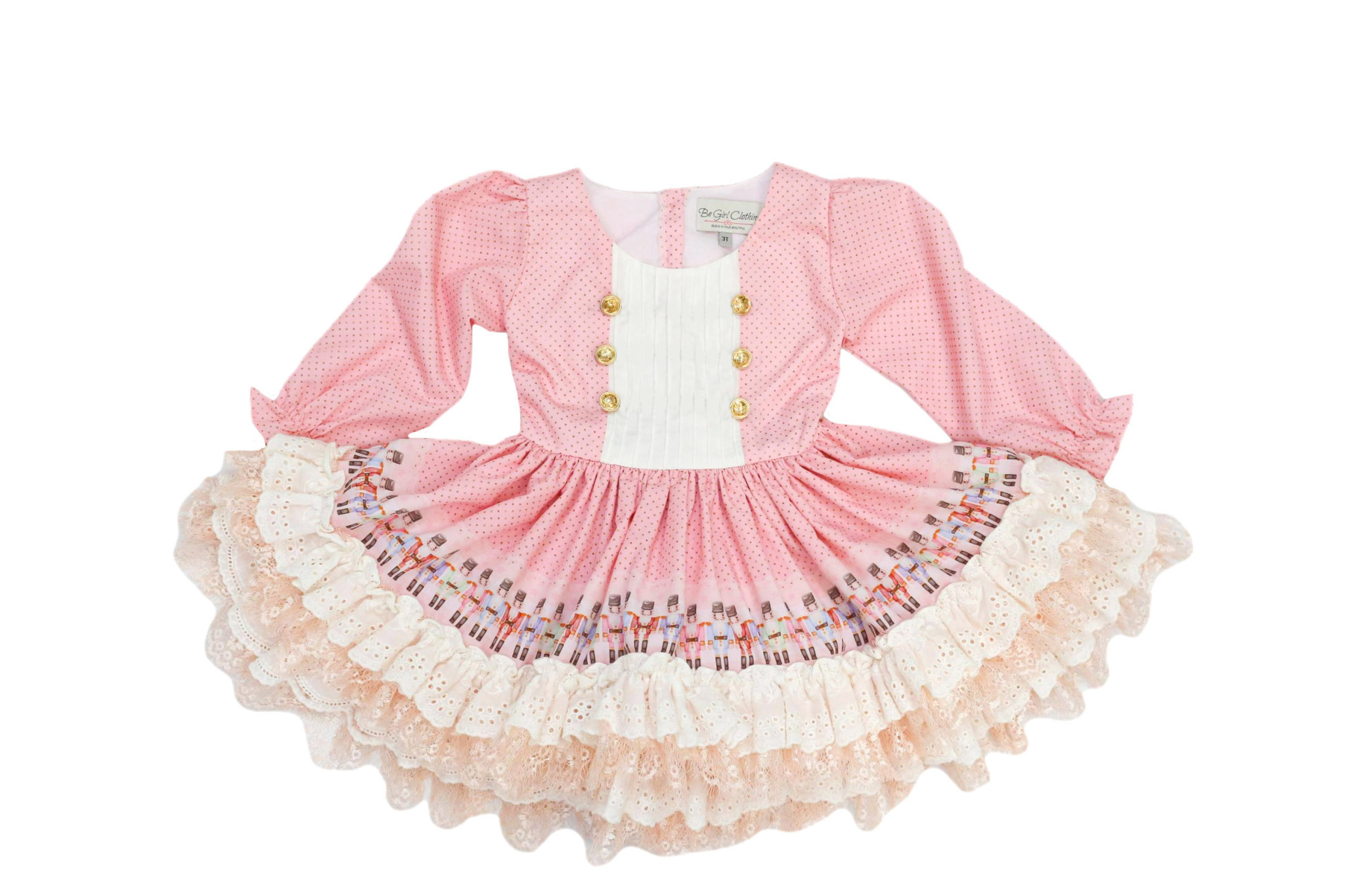 Be Girl Girl L/S Holiday Dress