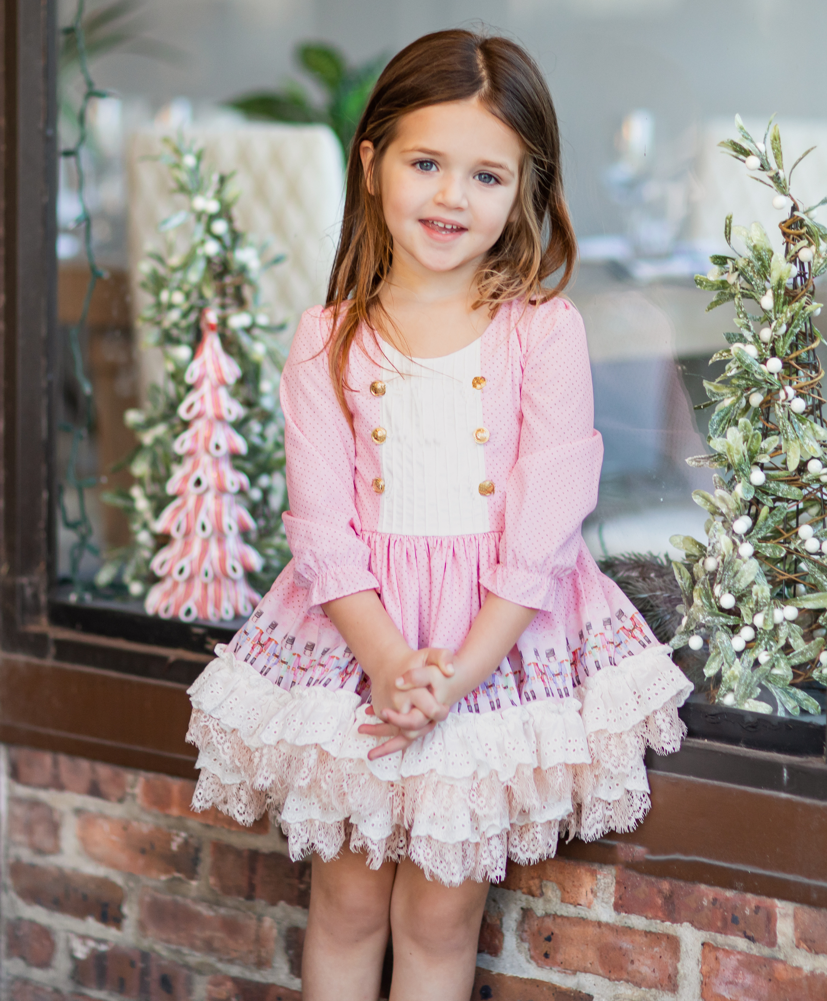 Be Girl Girl L/S Holiday Dress