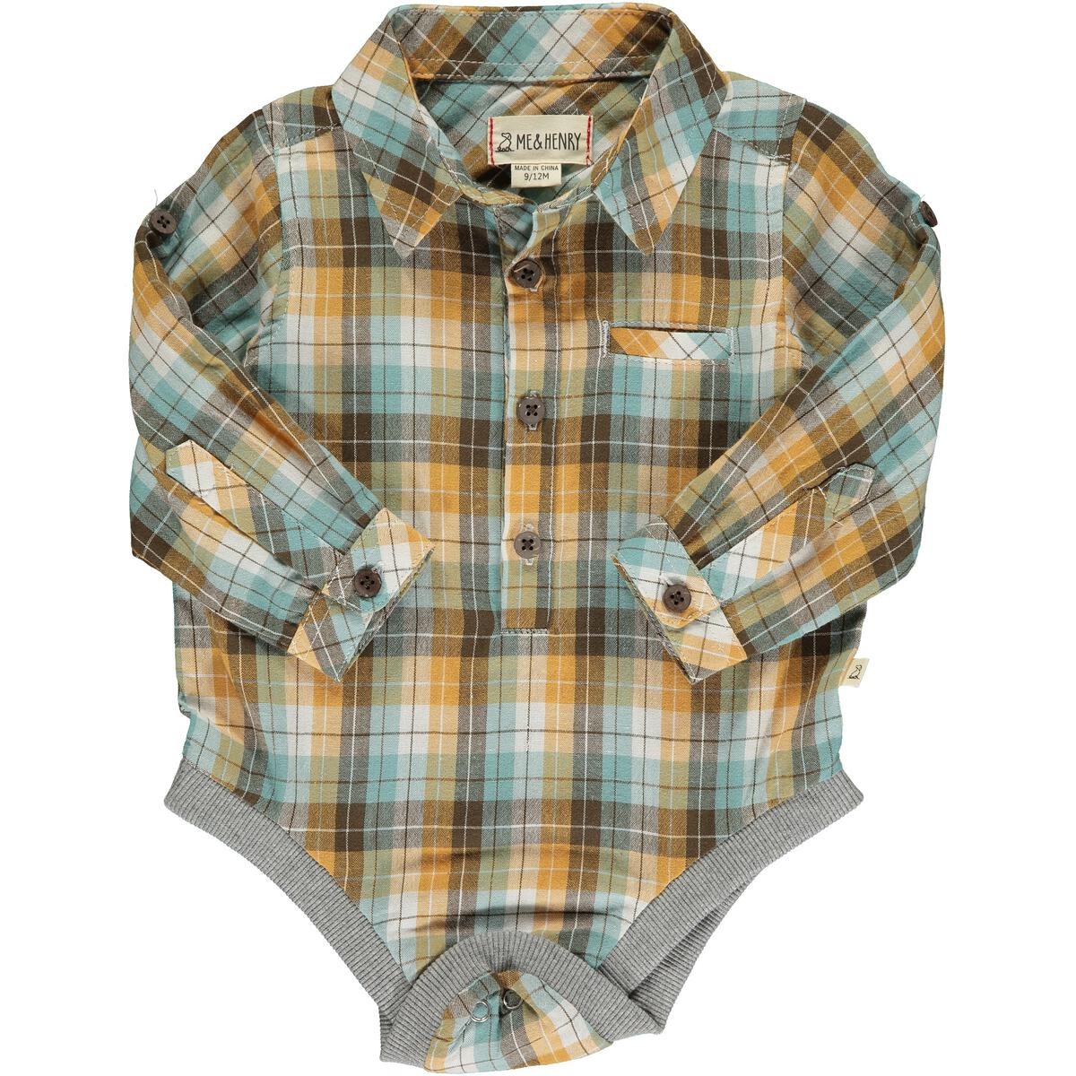 Me & Henry Baby / Toddler L/S Woven Shirt
