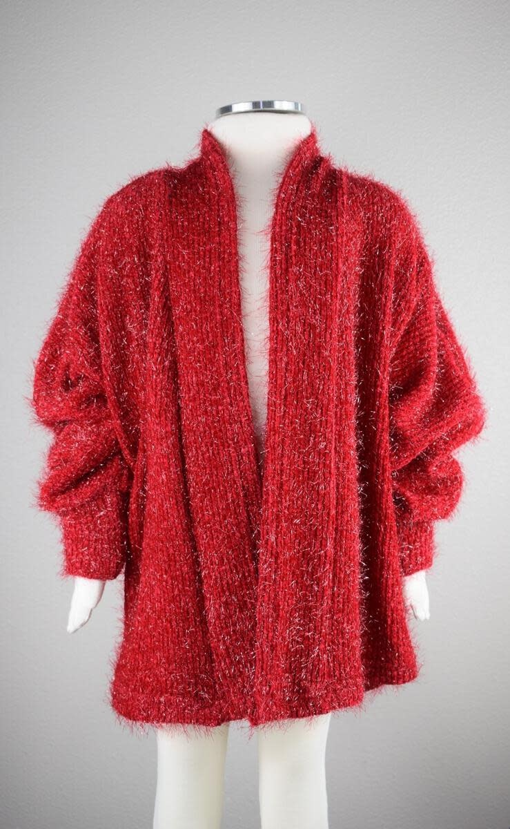 ML Fashions Junior Girl Shiny Cardigan
