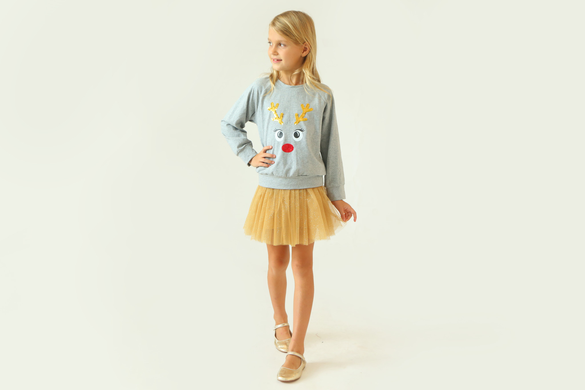 Joyous & Free Girl Glitz Skort