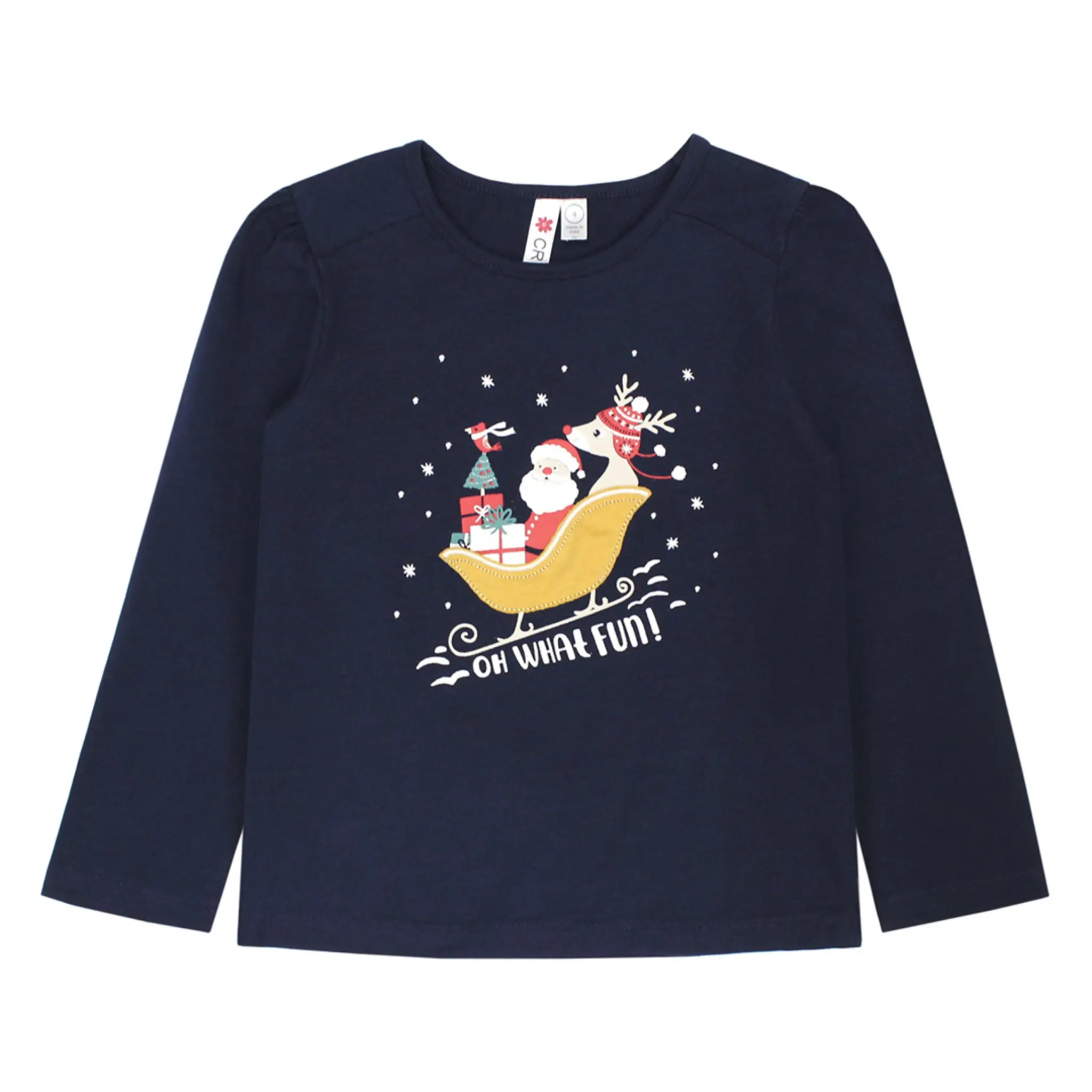 CR Kids Santa Sleigh Top