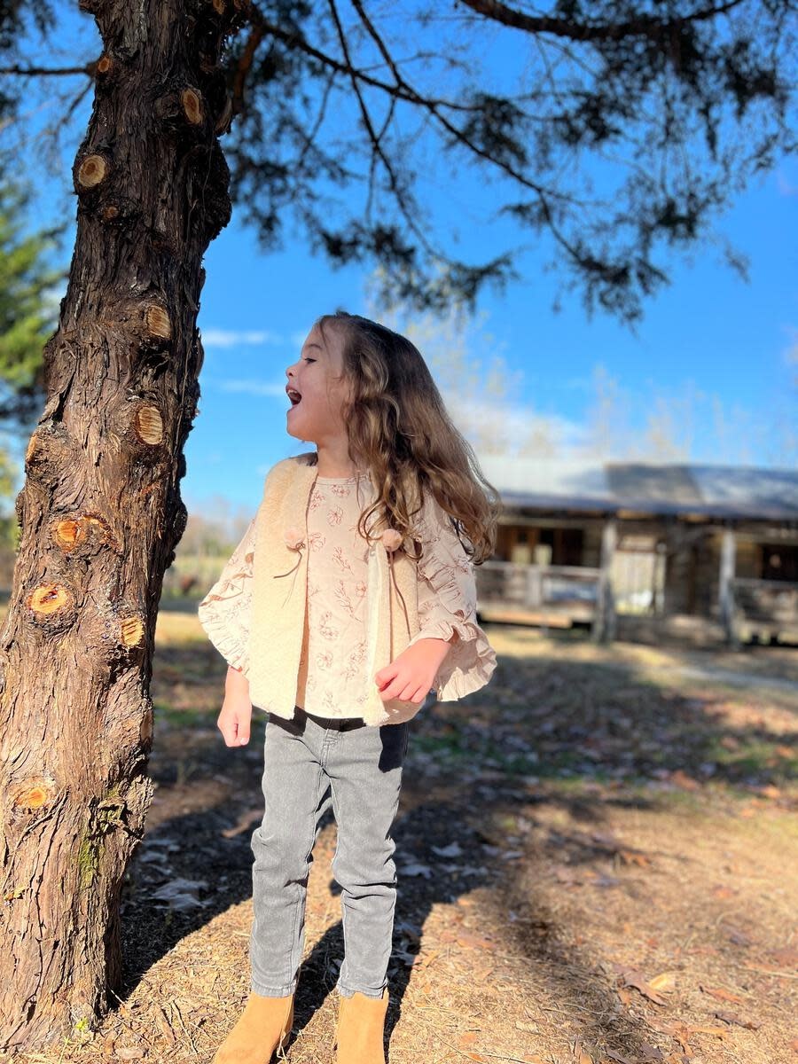 Vignette Girl Split Sleeve Lola Blouse