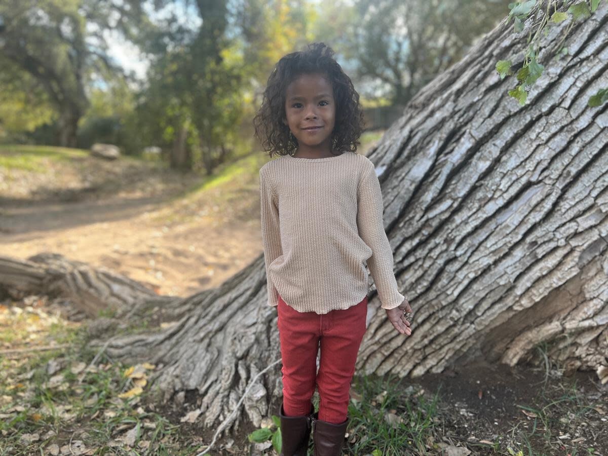 Vignette Girl Mock Turtle Neck Texture Top