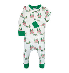 Ishtex Baby & Toddler Holiday Zipper Pj's
