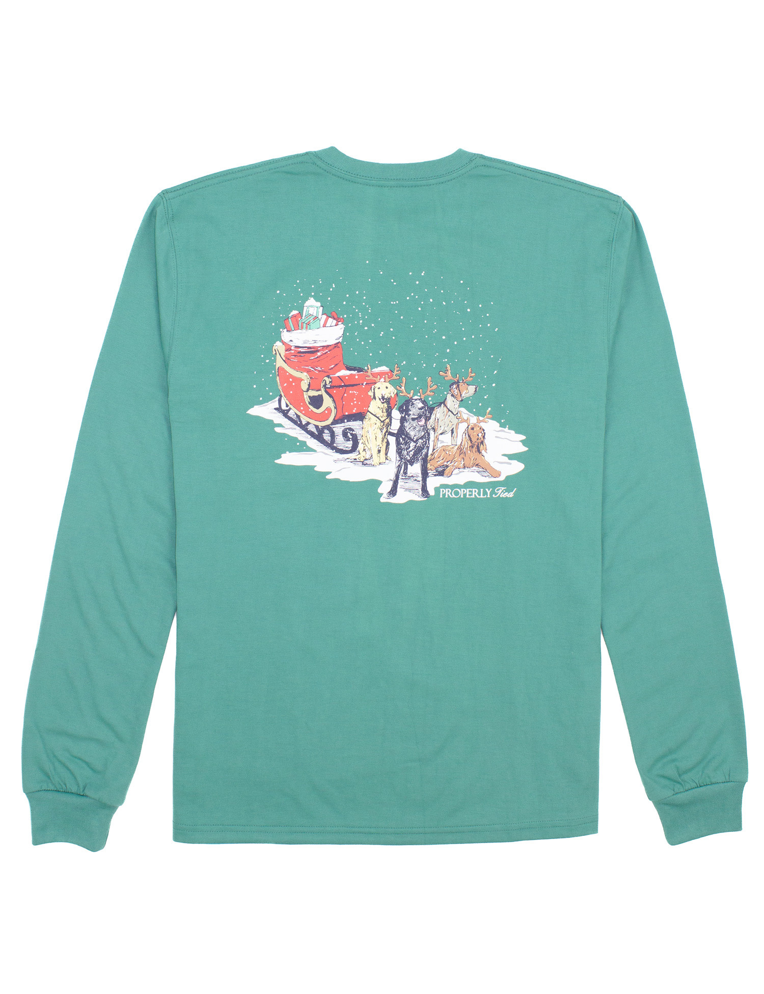 Properly Tied L/S Christmas Graphic T-Shirt