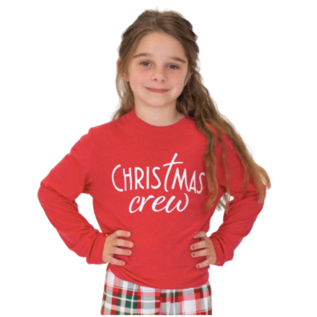 Royal Standard Junior Christmas Crew L/S T-Shirt