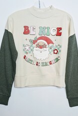 Sweet Soul Clothing Co. Junior Retro Cropped Christmas Sweatshirt
