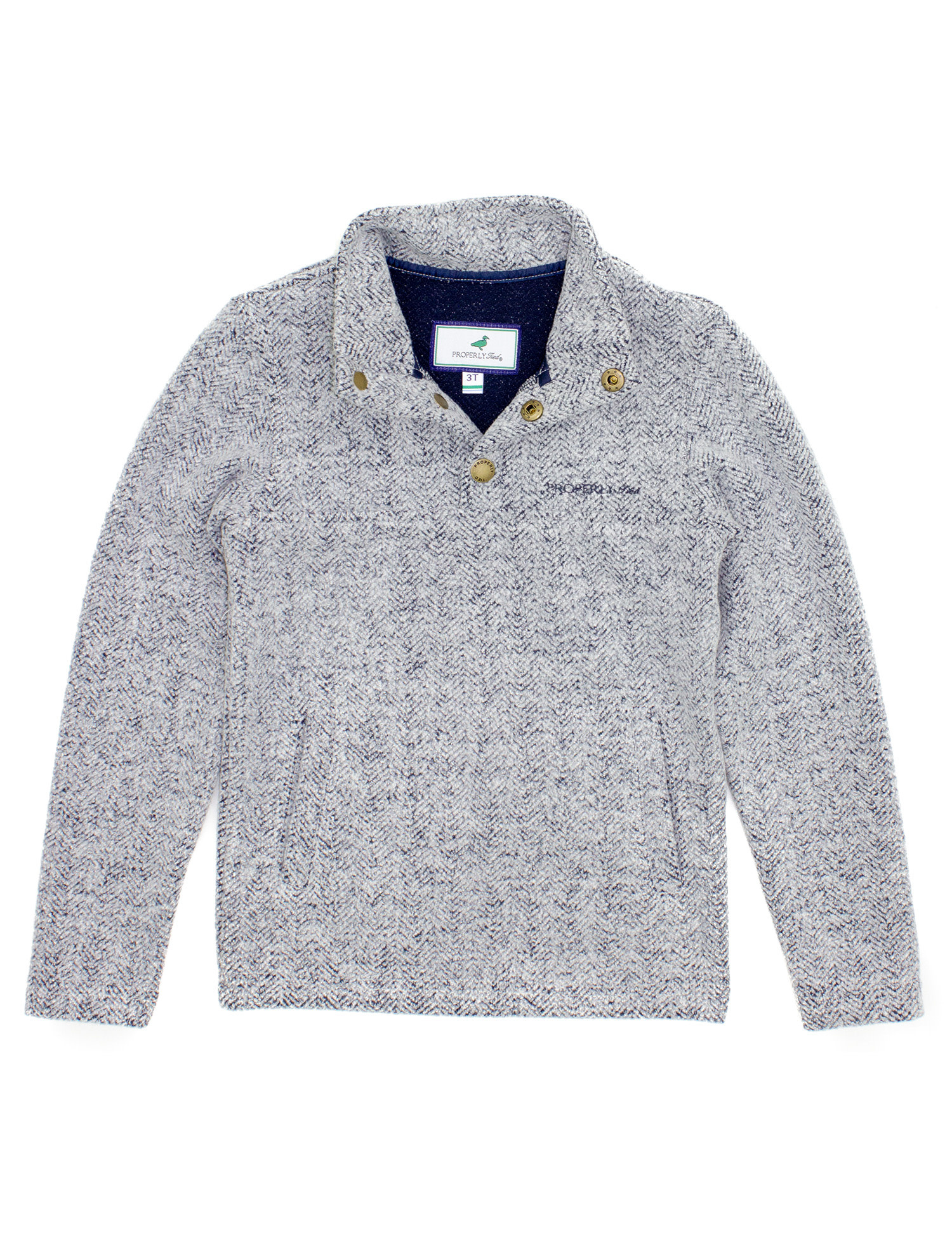 Properly Tied Boy Upland Pullover