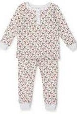 Lila+Hayes Boy's Pima Cotton Christmas 2 pc Pj's