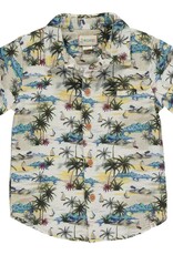 Me & Henry Boy's Woven Aloha S/S Shirt