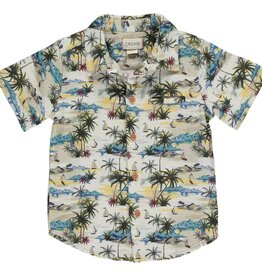 Me & Henry Boy's Woven Aloha S/S Shirt