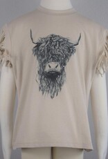 ML Fashions Girl Highland Bull T-shirt