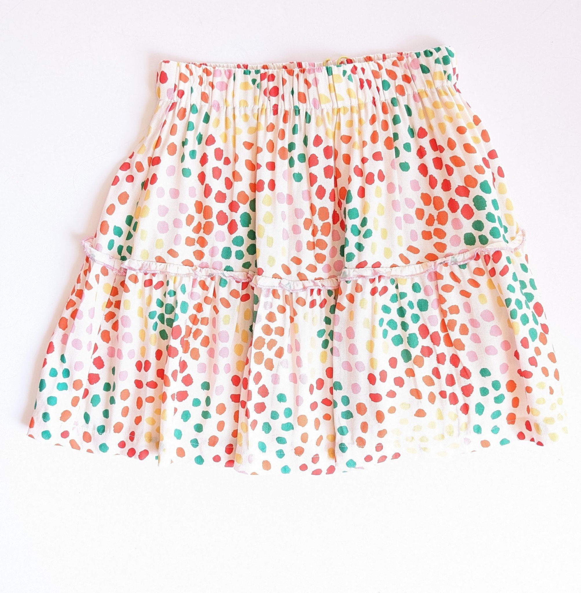 Compania Fantastica Multi Color Dot Skirt