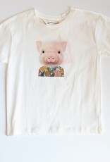 Compania Fantastica Pig w/Flowers S/S T-Shirt
