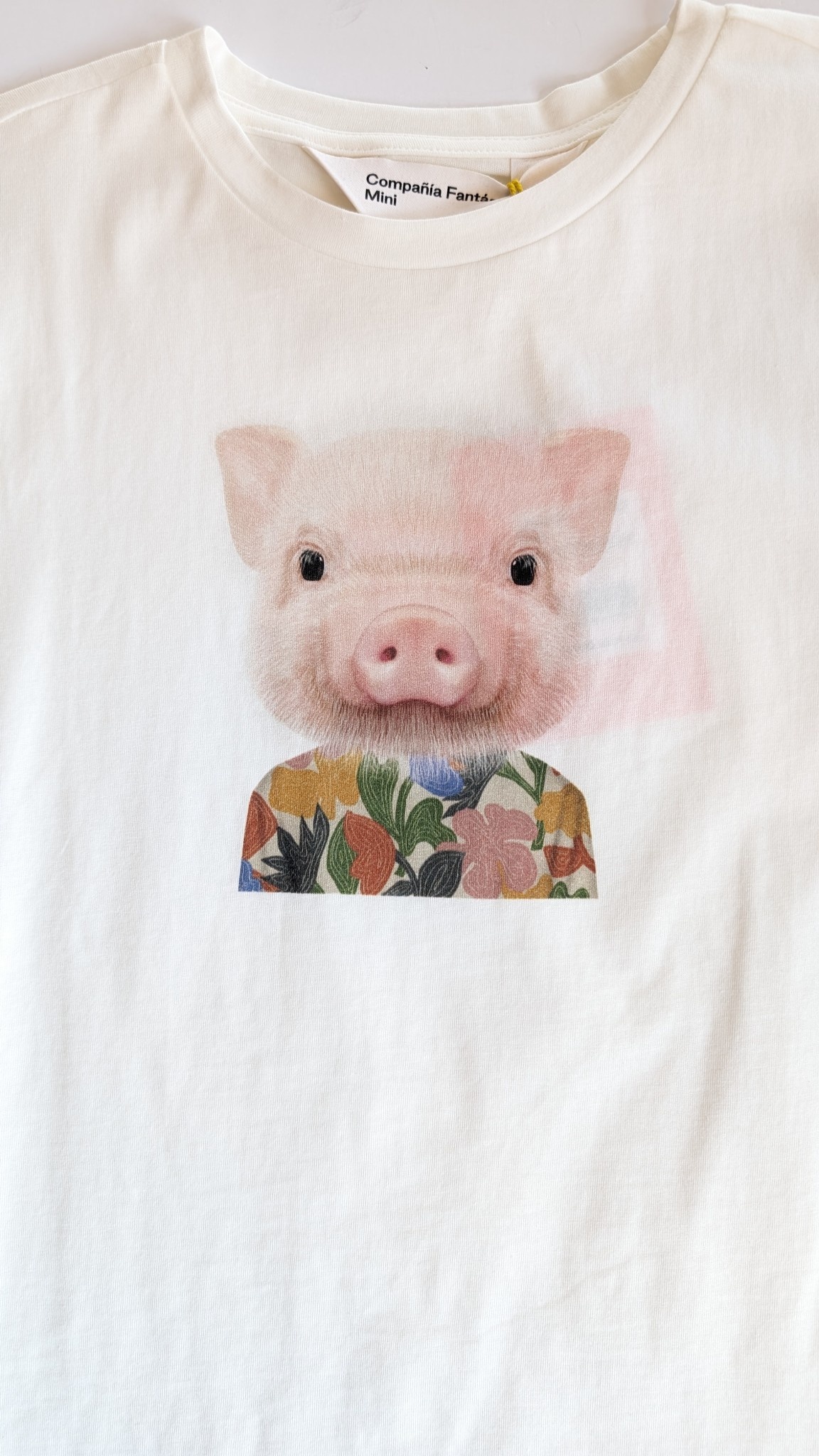 Compania Fantastica Pig w/Flowers S/S T-Shirt