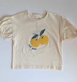 Compania Fantastica Junior S/S Lemon Applique T-shirt