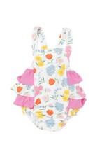 Angel Dear Baby & Toddler Ruffled Bamboo Sunsuit