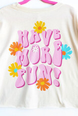 Paper Flower Junior "Have More Fun" S/S T-Shirt