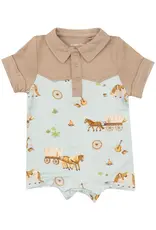 Angel Dear Baby/Toddler Bamboo S/S Romper