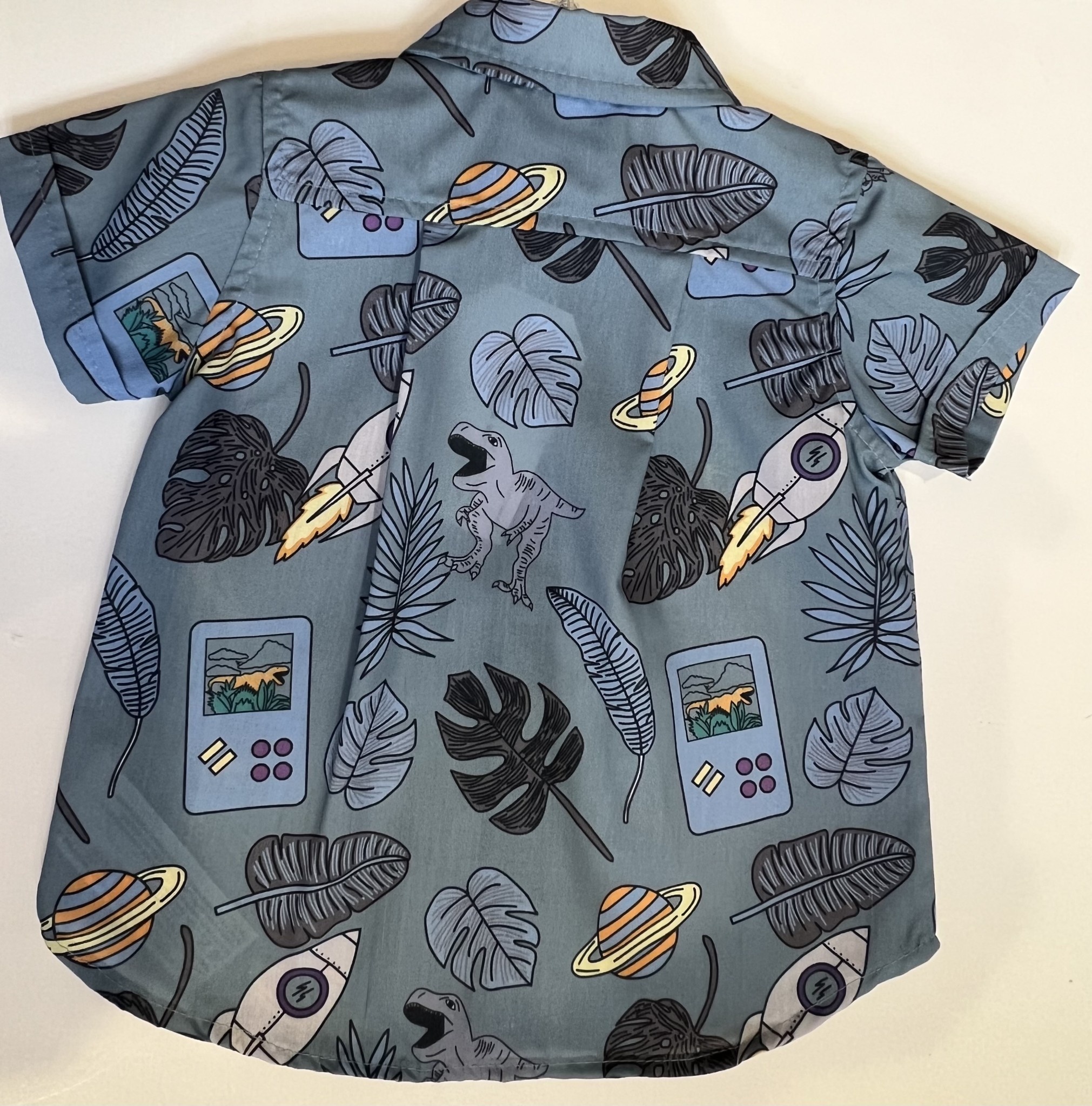 CHOYS Boys Casual Short-Sleeve Shirt