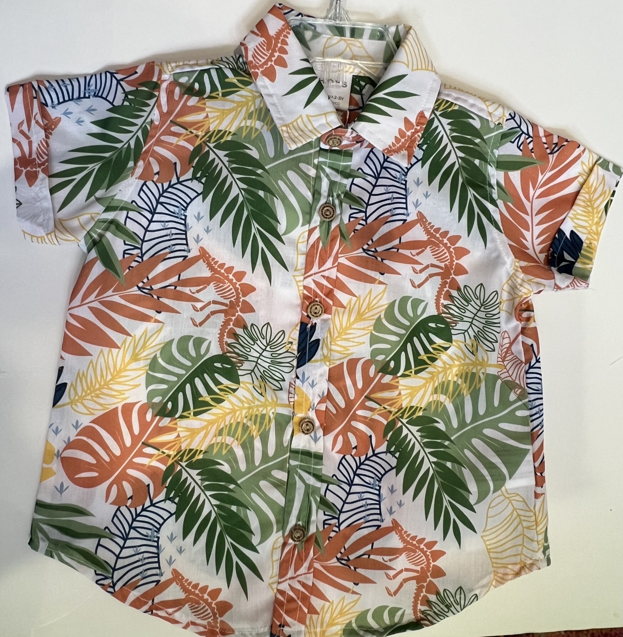 CHOYS Boys Casual Short-Sleeve Shirt